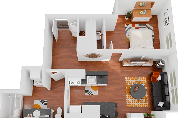 Garden Oasis Floorplan Diagram