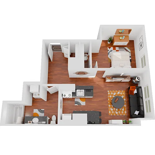 Floor plan Garden Oasis
