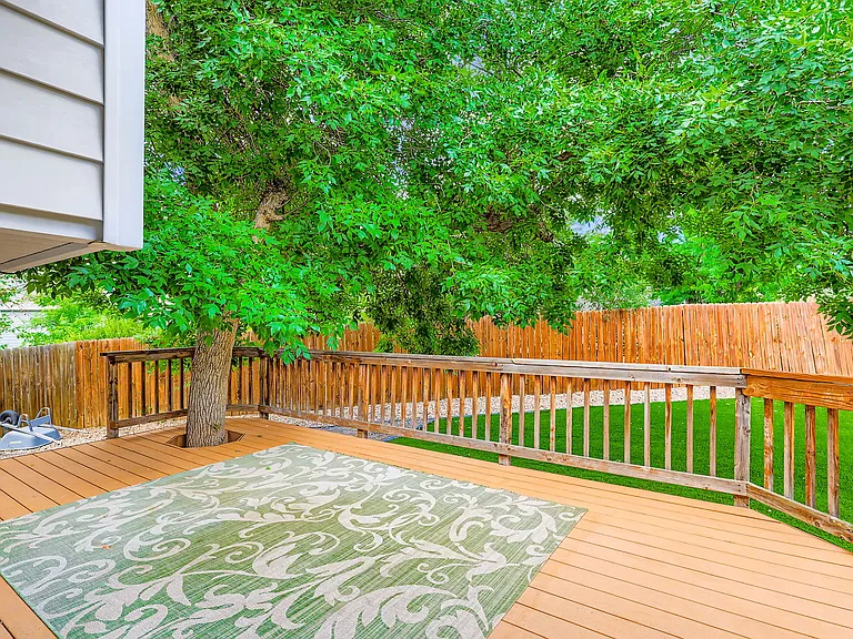 backyard deck