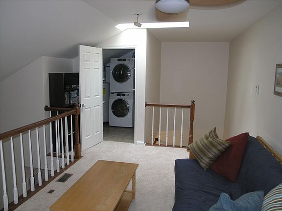 Loft, laundry room