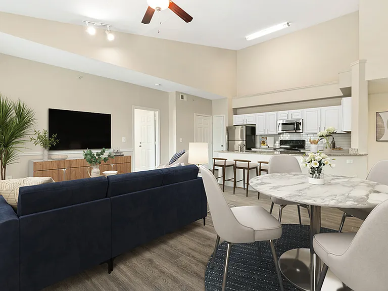 2x2 1193 sqft B3U - Unit 04307 Living 2x2 1193 sqft B3U - Unit 04307 Living