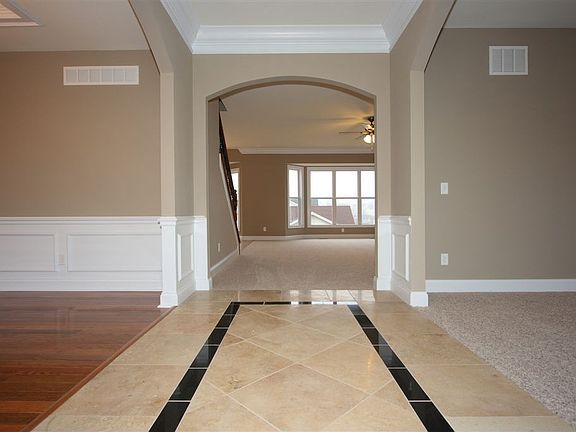 Travertine & Granite Entry Flooring