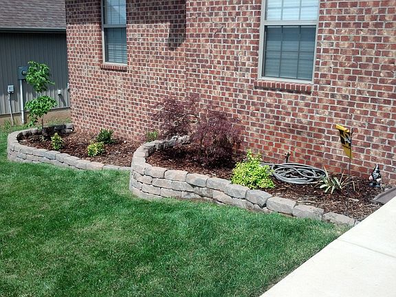 Beautiful landscaping.