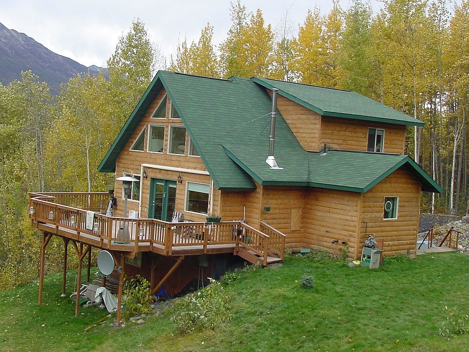 South side of home