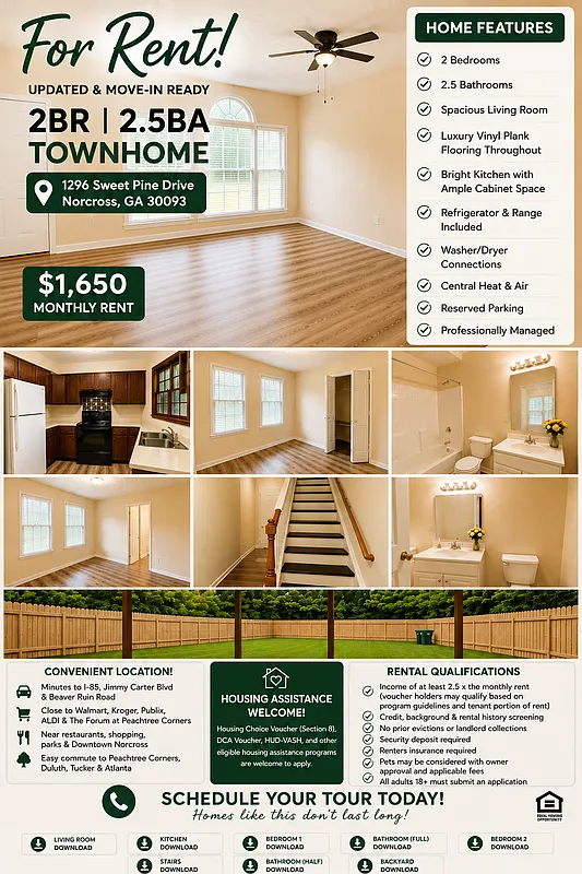 2 bed, 3.0 bath, 1200 sqft, $1,650 — Photo 2