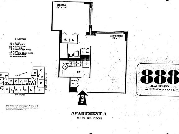 2nd image of 888 8th Ave APT 14A