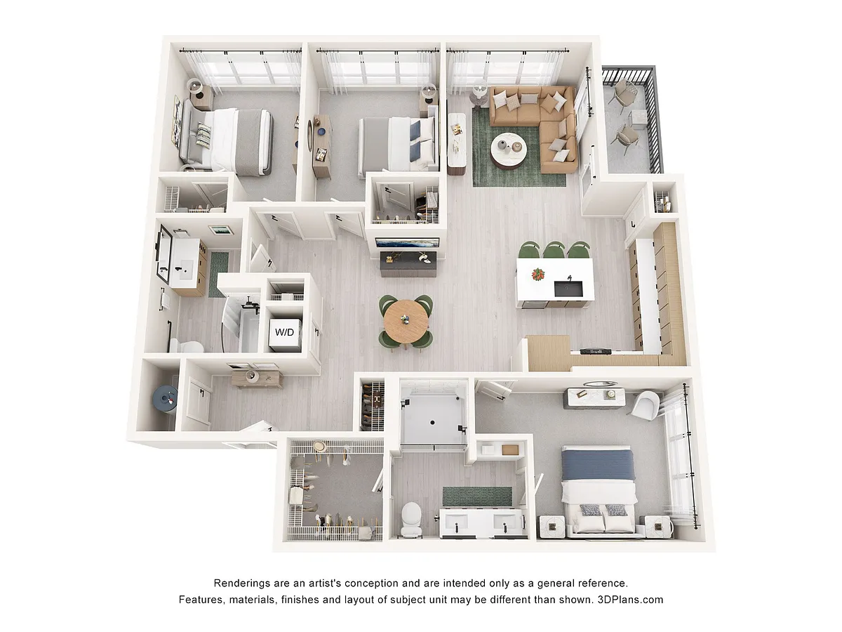 Floor plan C2 ANSI