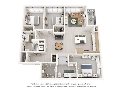 Floor plan C2 ANSI