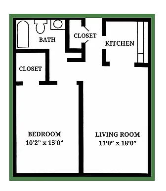 Floor plan The Glade