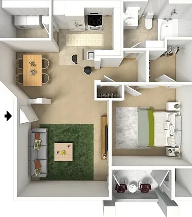 Juniper One Bedroom Juniper One Bedroom