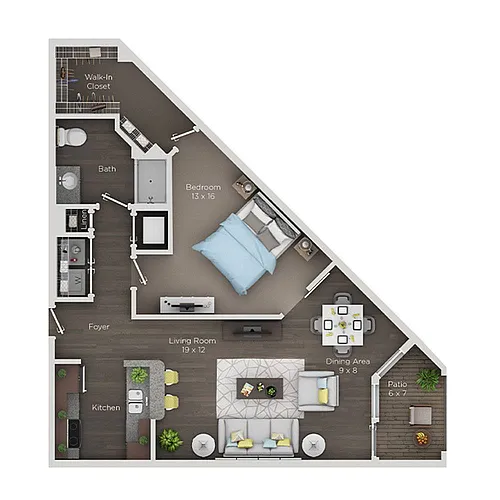 Floor plan The Milo