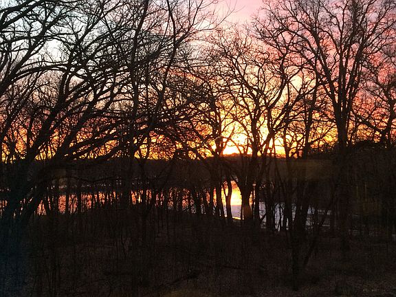 Morning view off deck