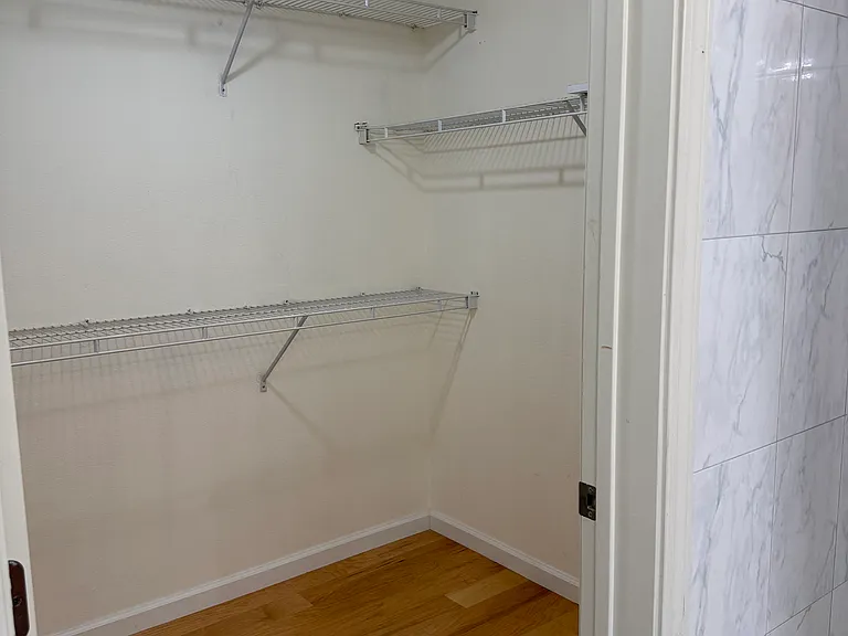 master walk-in closet