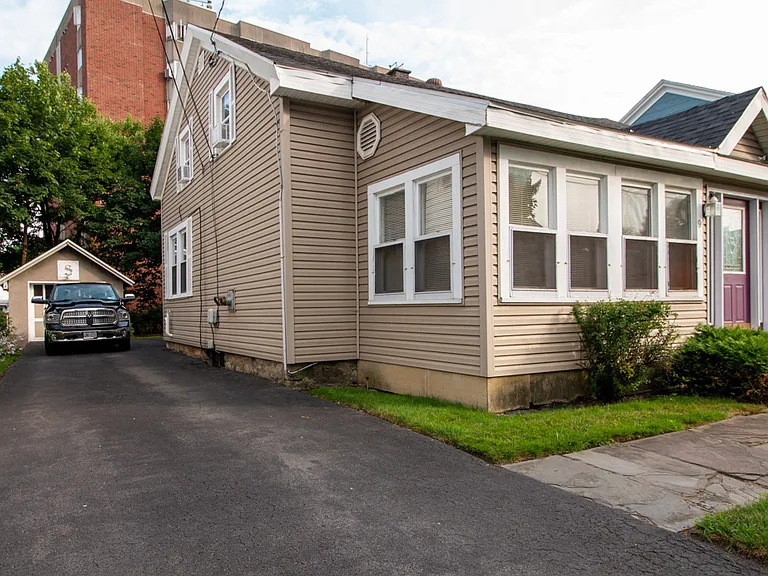 Drive way street view