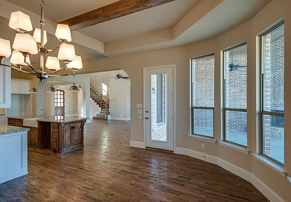 Large Breakfast Nook with Cedar Beams