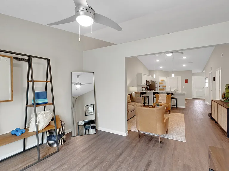 Flexible Den Space for a Workout Room, Office, or Whatever You'd Like