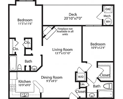 Floor plan B7
