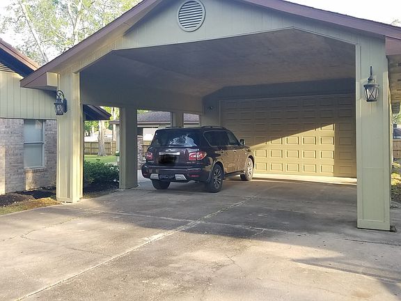 Large carport & garage