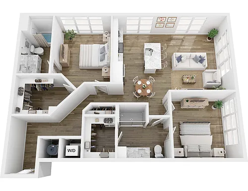 Floor plan Justin