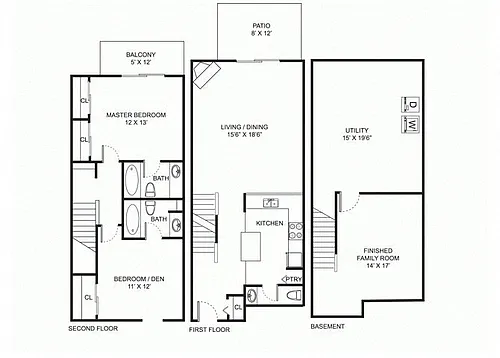 Floor plan B2TH