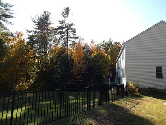 Facing west, back of home