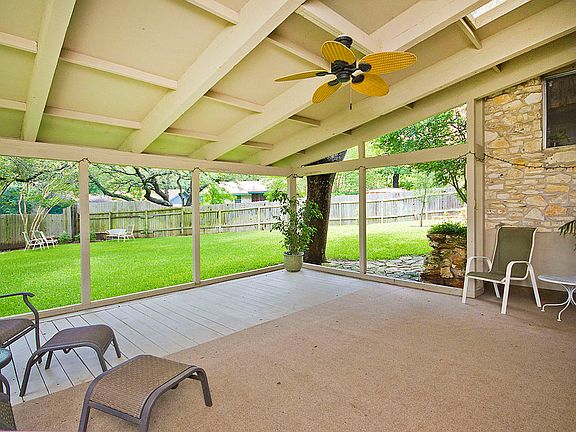 Covered patio