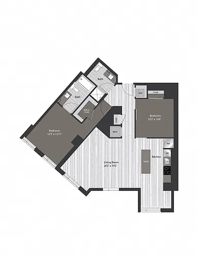 Floor plan B3