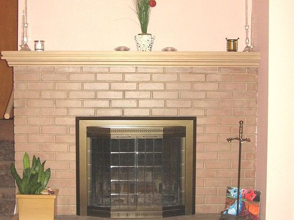 Fireplace in Living Room