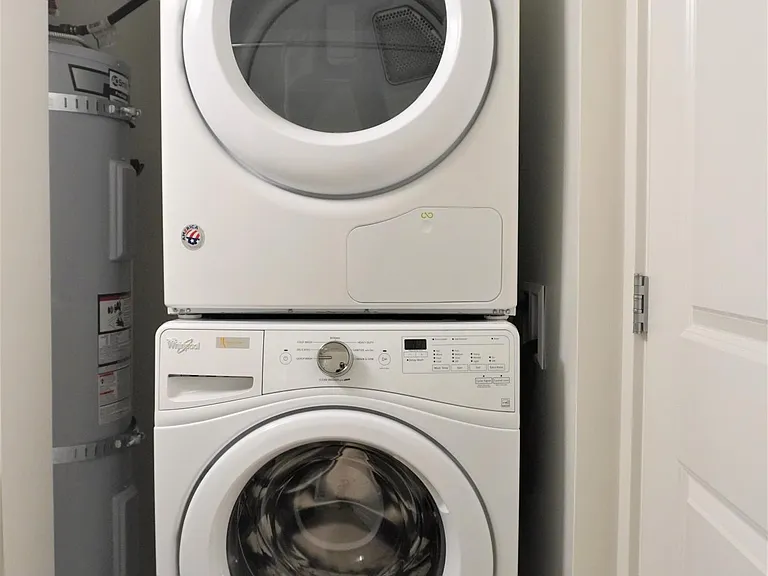 Washer and Dryer in unit