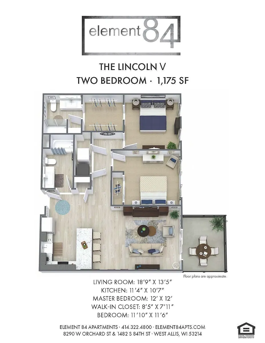 Floor plan Lincoln 5