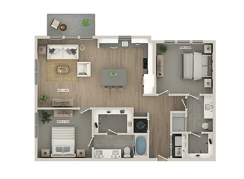 Floor plan B2B