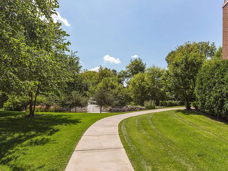 WALKING PATH AROUND THE COMPLEX