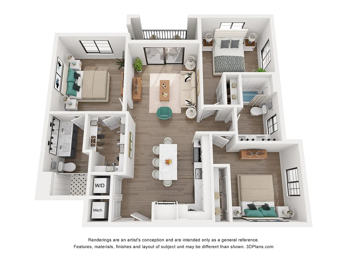 Floor plan C1