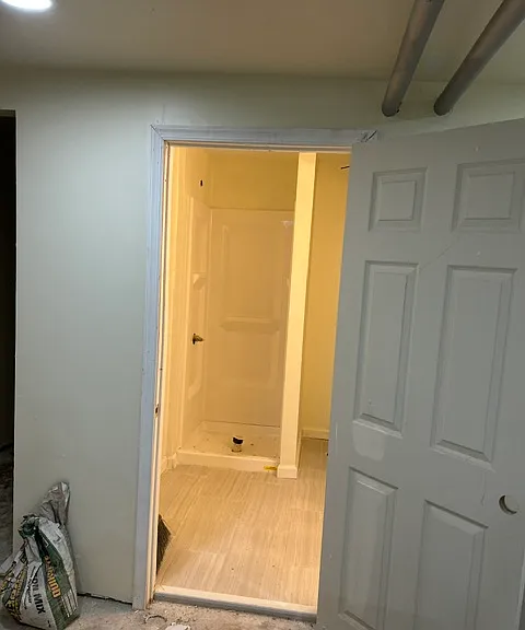 basement shower