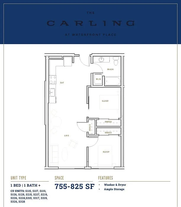 Floor plan C5