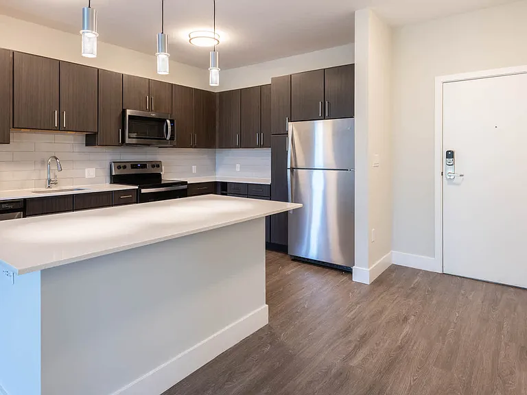 Kitchen with Stainless Steel Appliances