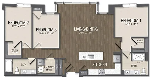 Floor plan E5