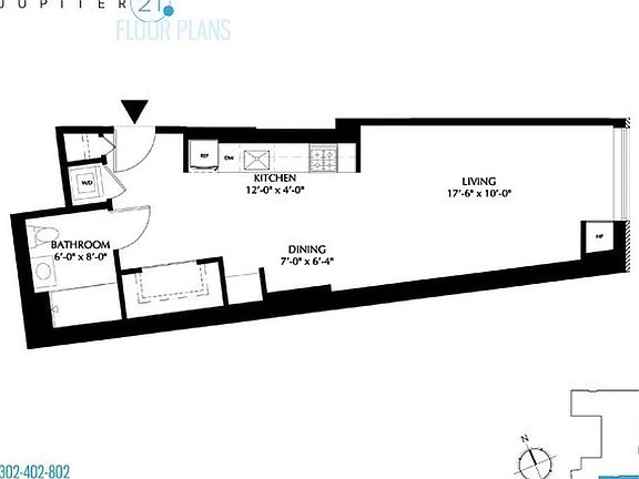 2nd image of 21 E 1st St APT 402