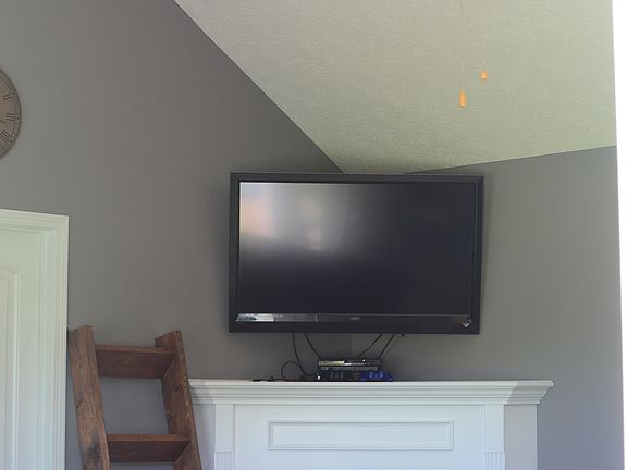 Fireplace does not stay