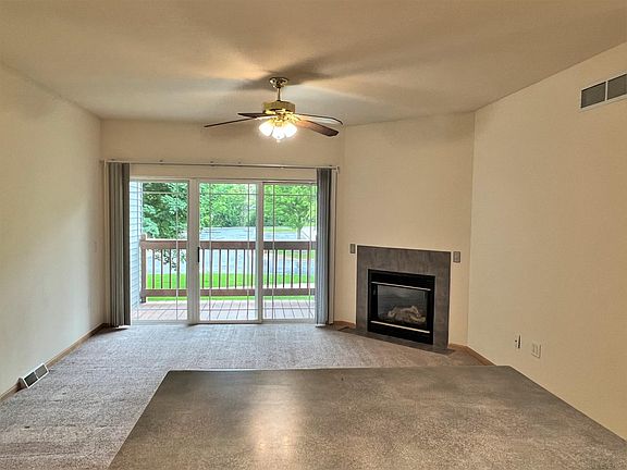 Gas fireplace, walkout to private balcony