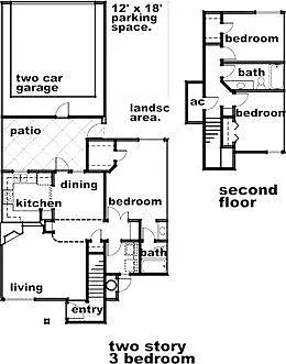 Floor plan 3 Bedrooms