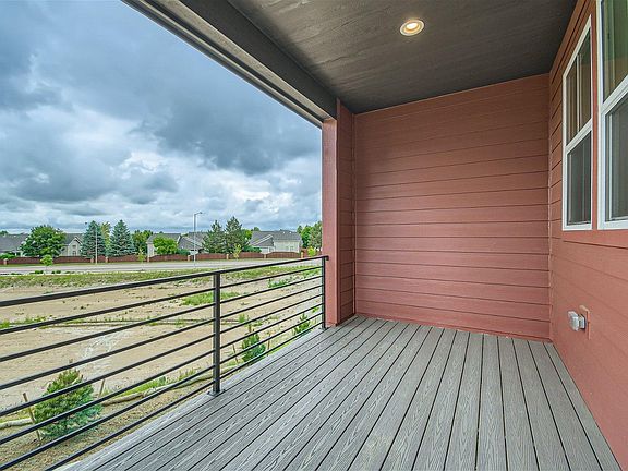 Enjoy a Glass of Wine after Work on your Low Maintenance TREX deck just off Chef's Kitchen!