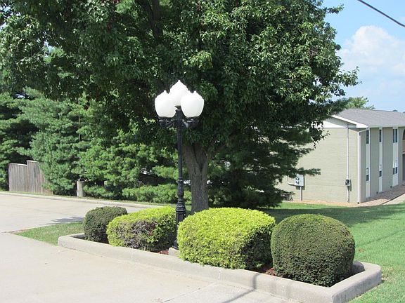 Lighted Landscaped entrance on E Rodney Deive.