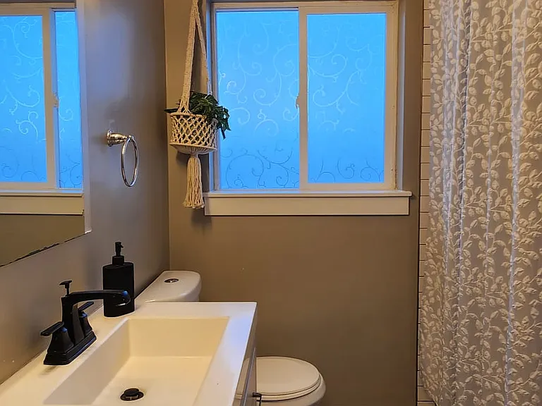 Main floor bathroom