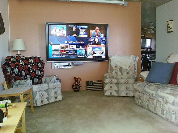 living room 65"
