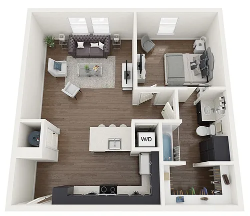 Floor plan 1L-B