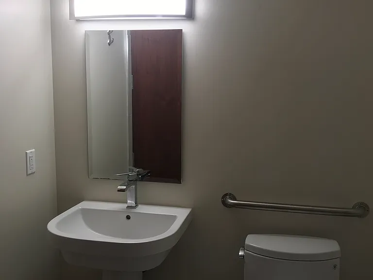 Private bathroom.
