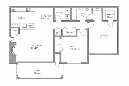 Floor plan Bayview