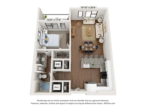 Floor plan Michelangelo