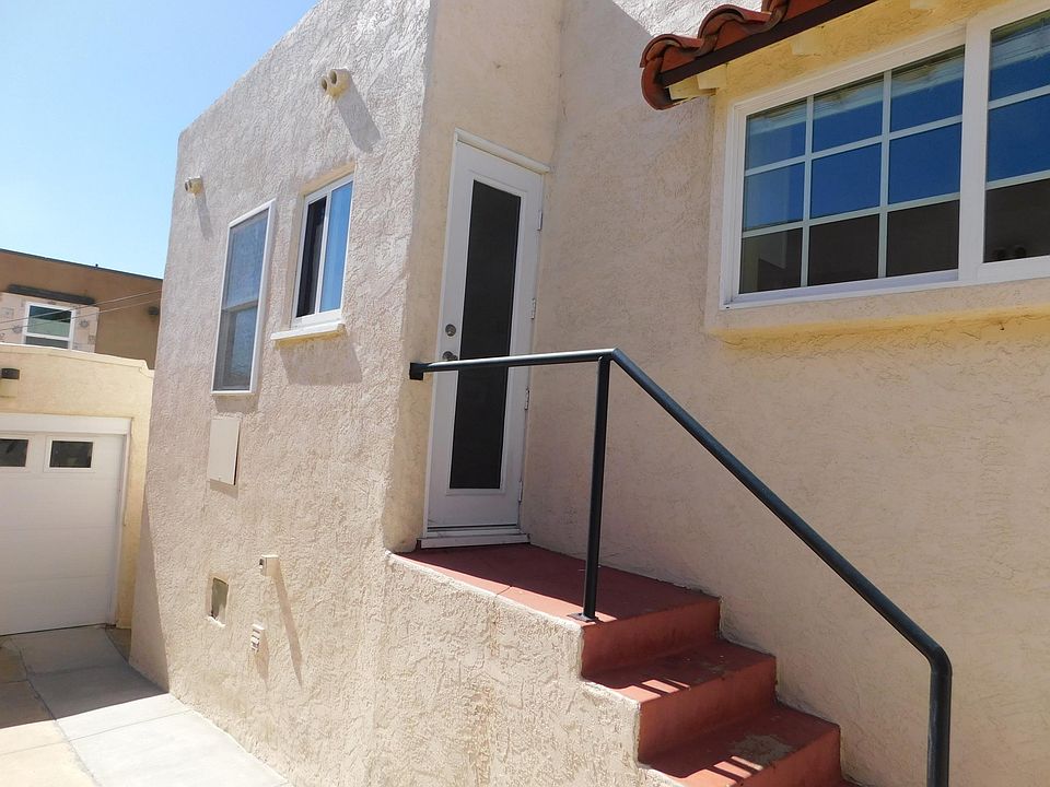 Back door to driveway